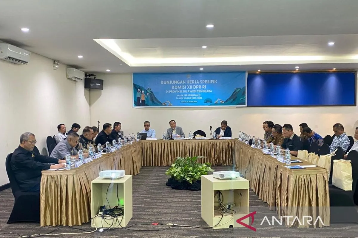 Ketua Komisi XII DPR RI Bambang Patijaya:  Dorong Perusahaan Tambang di Sultra Serap Tenaga Kerja Lokal