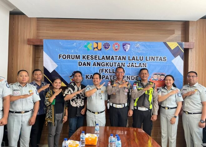 Jasa Raharja Ende Gelar Forum Lalu Lintas Angkutan Jalan Bahas Evaluasi Kecelakaan, Perkuat Sinergi, Tekan Angka Kecelakaan Tiga Bulan Terakhir