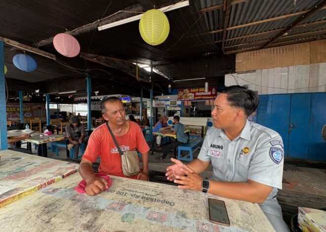 Jasa Raharja Kalbar Intensifkan Pengutipan IWKL di Dermaga Sungai Kakap