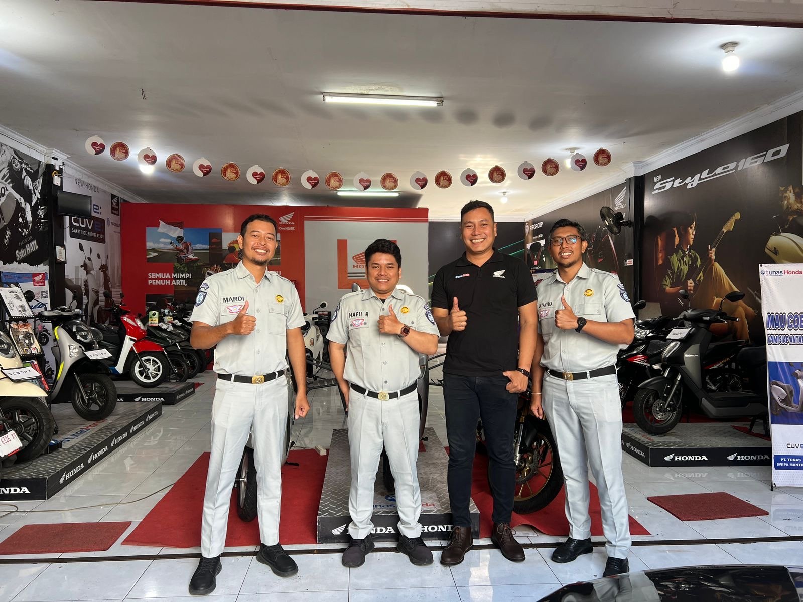 Jasa Raharja Jajaki Kolaborasi Merchant dengan Dealer Honda TDM Tabanan untuk Dorong Kepatuhan Wajib Pajak