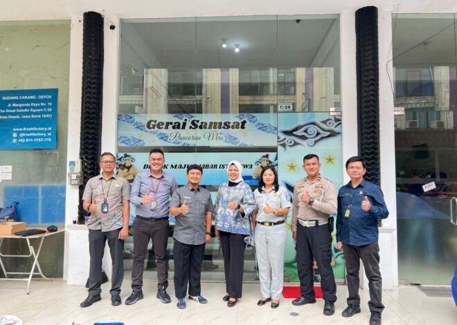 Dekatkan Pelayanan Pajak Kendaraan, Tim Pembina Samsat Cinere Gelar Soft Opening Gerai Samsat Pancoran Mas