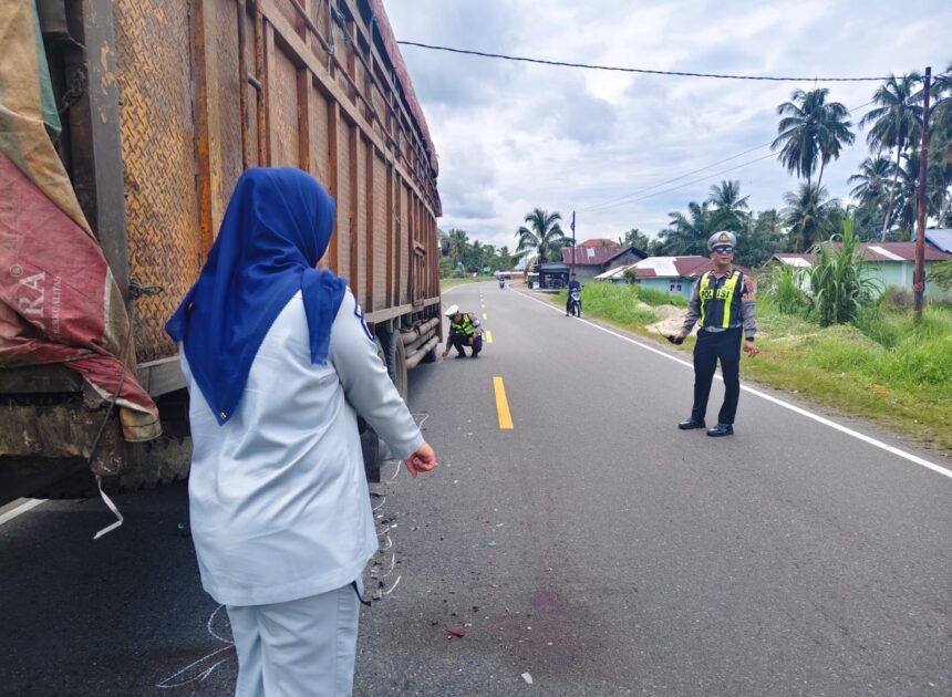 Jasa Raharja Sumbar Respons Cepat Penanganan Korban Laka Lantas di Kota Pariaman