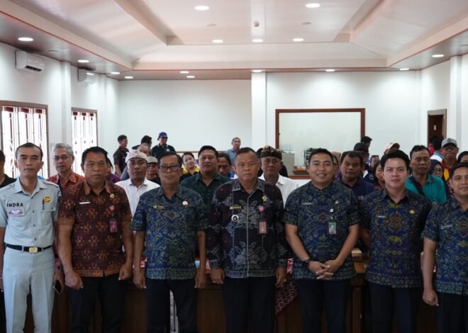 Sosialisasi Pergub 53 Tahun 2025 di Aula Kantor Lurah Tanjung Benoa Badung