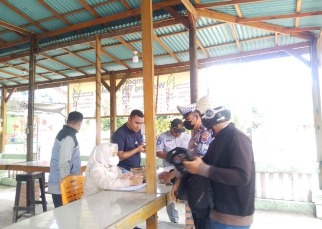 Jasa Raharja Sumbar Gelar Operasi Gabungan Bersama Samsat Padang Pariaman untuk Tingkatkan Kepatuhan Pengguna Kendaraan