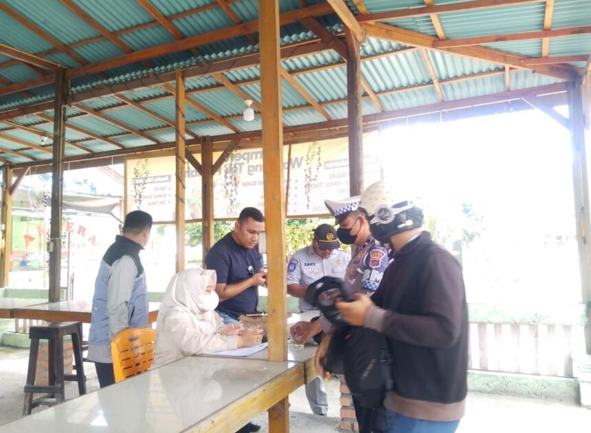 Jasa Raharja Sumbar Gelar Operasi Gabungan Bersama Samsat Padang Pariaman untuk Tingkatkan Kepatuhan Pengguna Kendaraan