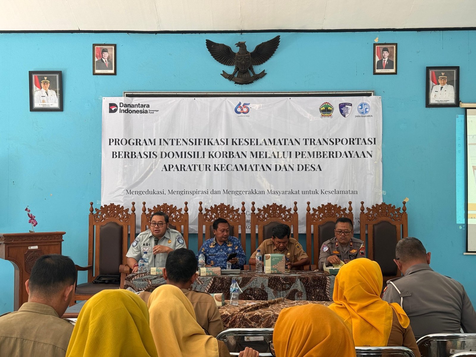 Jasa Raharja Pati Gelar Program Intensifikasi Keselamatan Transportasi di Kecamatan Margoyoso untuk Tekan Angka Kecelakaan Lalu Lintas
