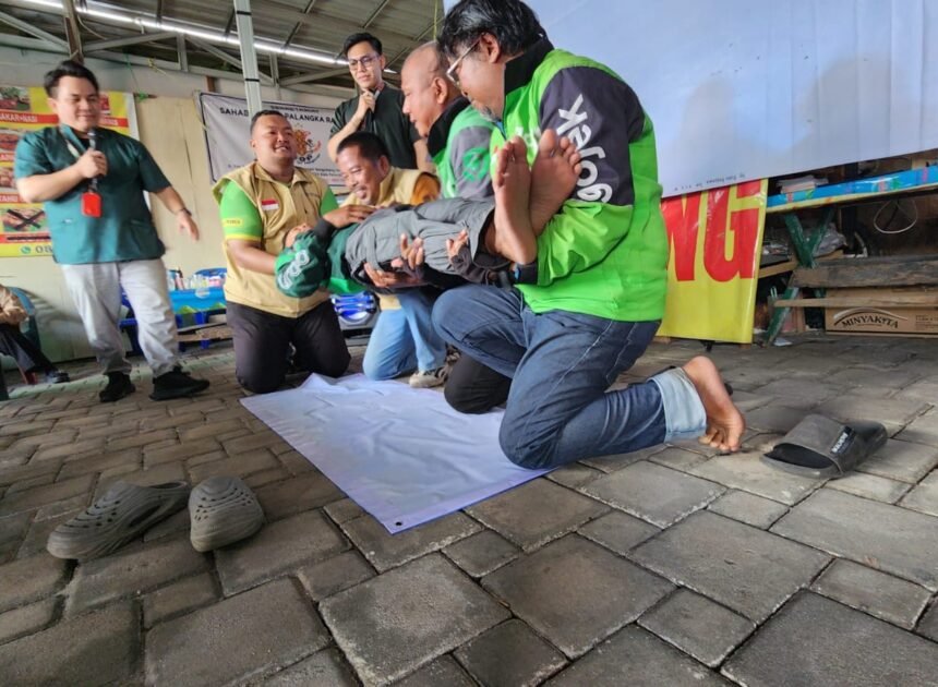 Perkuat Respons Cepat Kecelakaan, Jasa Raharja Kalteng Gelar PPGD dan Sosialisasi JRKu untuk Ojol