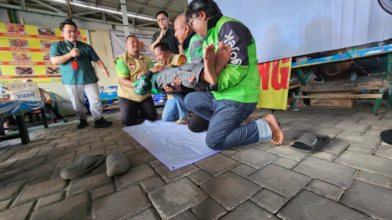 Perkuat Respons Cepat Kecelakaan, Jasa Raharja Kalteng Gelar PPGD dan Sosialisasi JRKu untuk Ojol