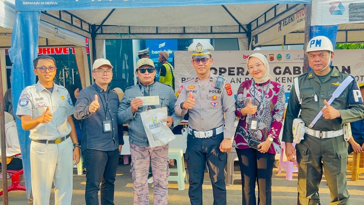 Tingkatkan Kesadaran Hukum, Tim Samsat Induk Haurgeulis Gelar Operasi Kepatuhan Pajak dan Siapkan Samsat Keliling