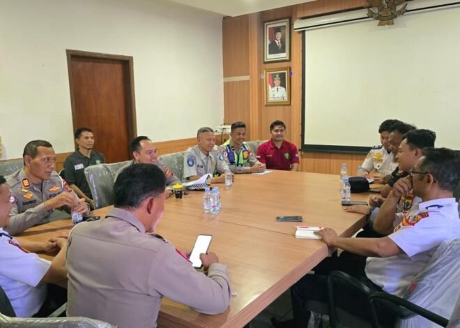 Forum Lalu Lintas dan Angkutan Jalan (FLLAJ) Kabupaten Cianjur Rapat Koordinasi Persiapan Pelaksanaan Ramp Check Angkutan Umum