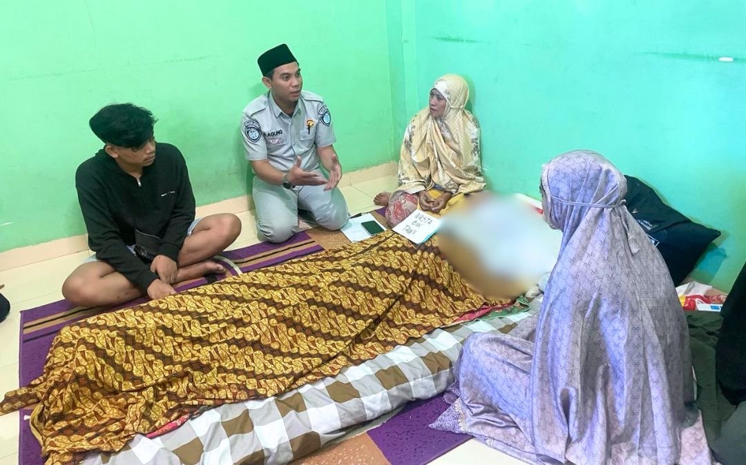 Wujud Negara Hadir, Jasa Raharja Sulsel Sambangi Keluarga Korban Laka Panakkukang Makassar