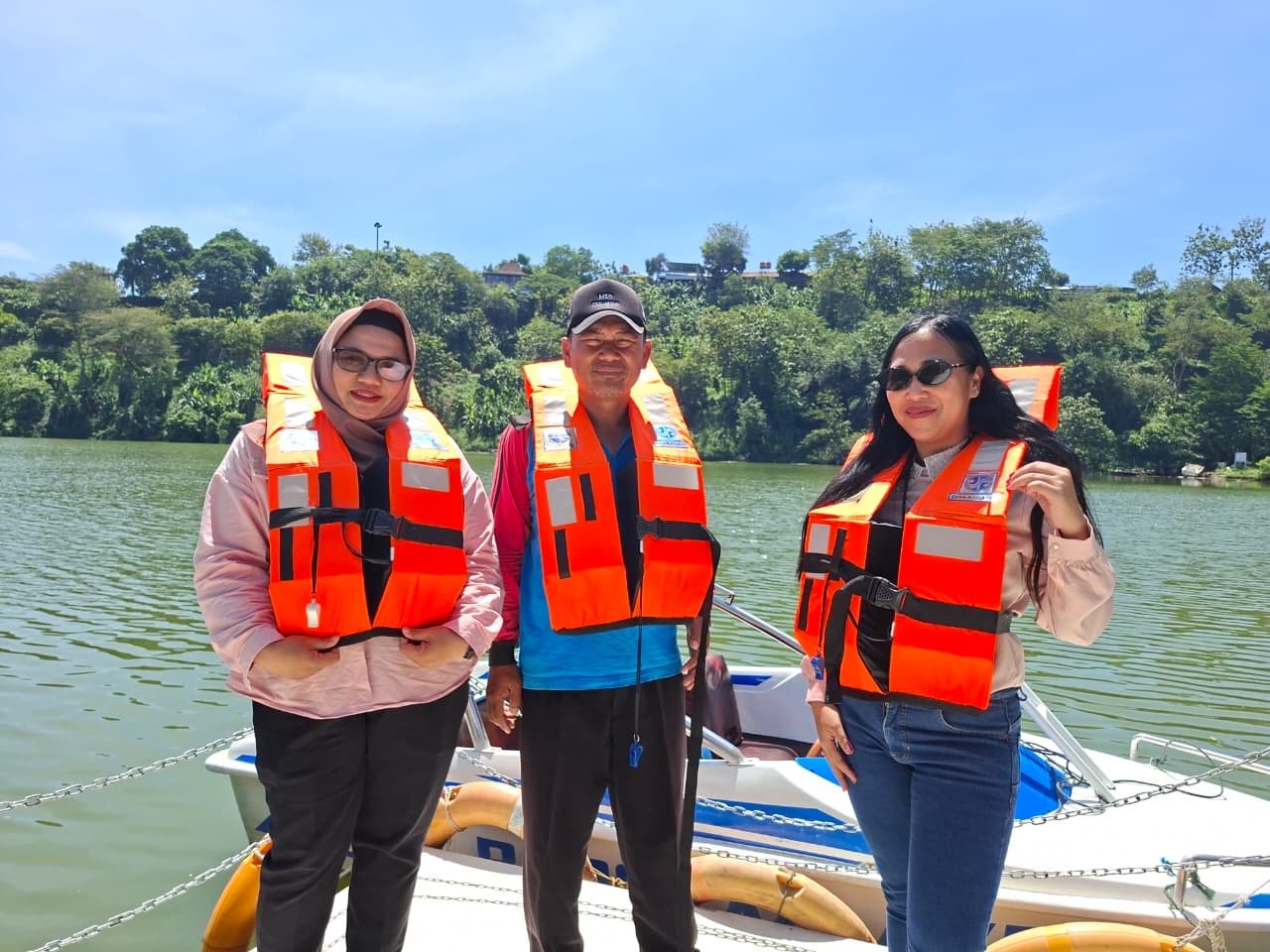 PT Jasa Raharja Cabang Semarang Laksanakan CRM ke Waduk Jatibarang