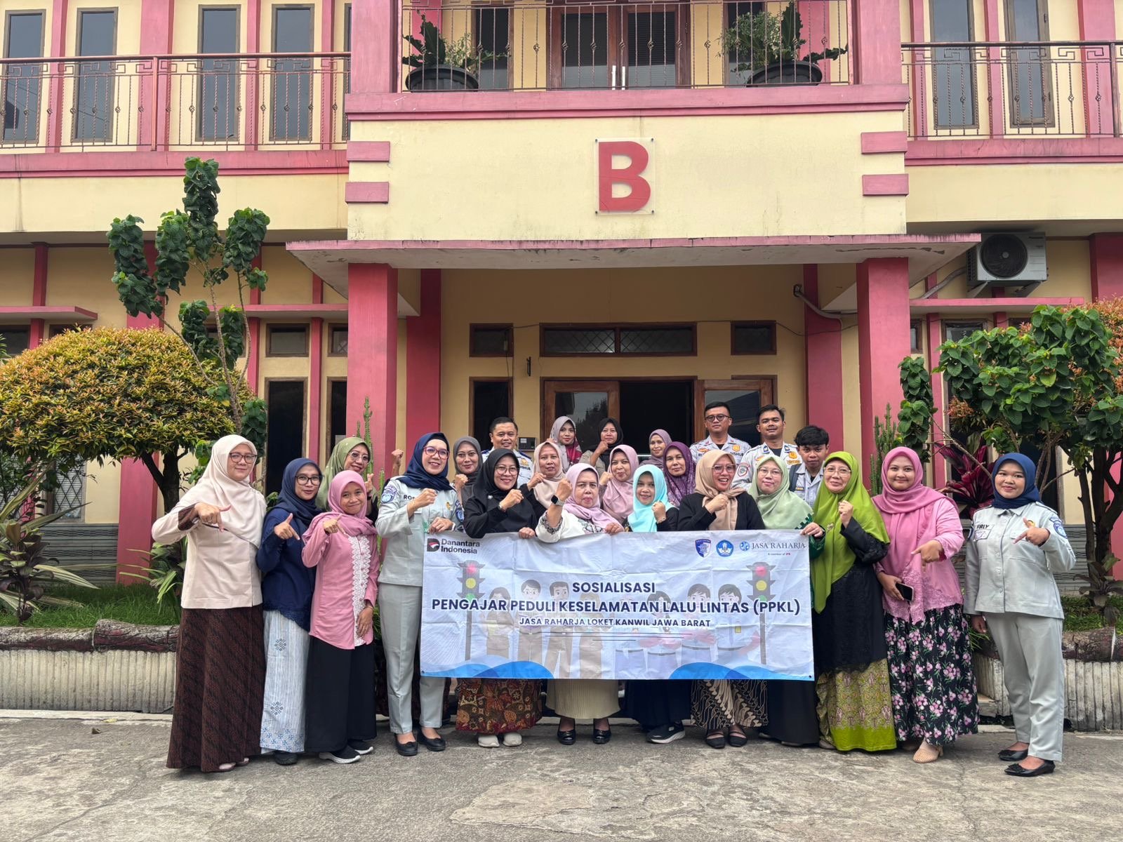 Perkuat Peran Guru dalam Edukasi Keselamatan, Jasa Raharja Jabar dan Dishub Kabupaten Bandung Gelar PPKL di SMKN 7 Baleendah