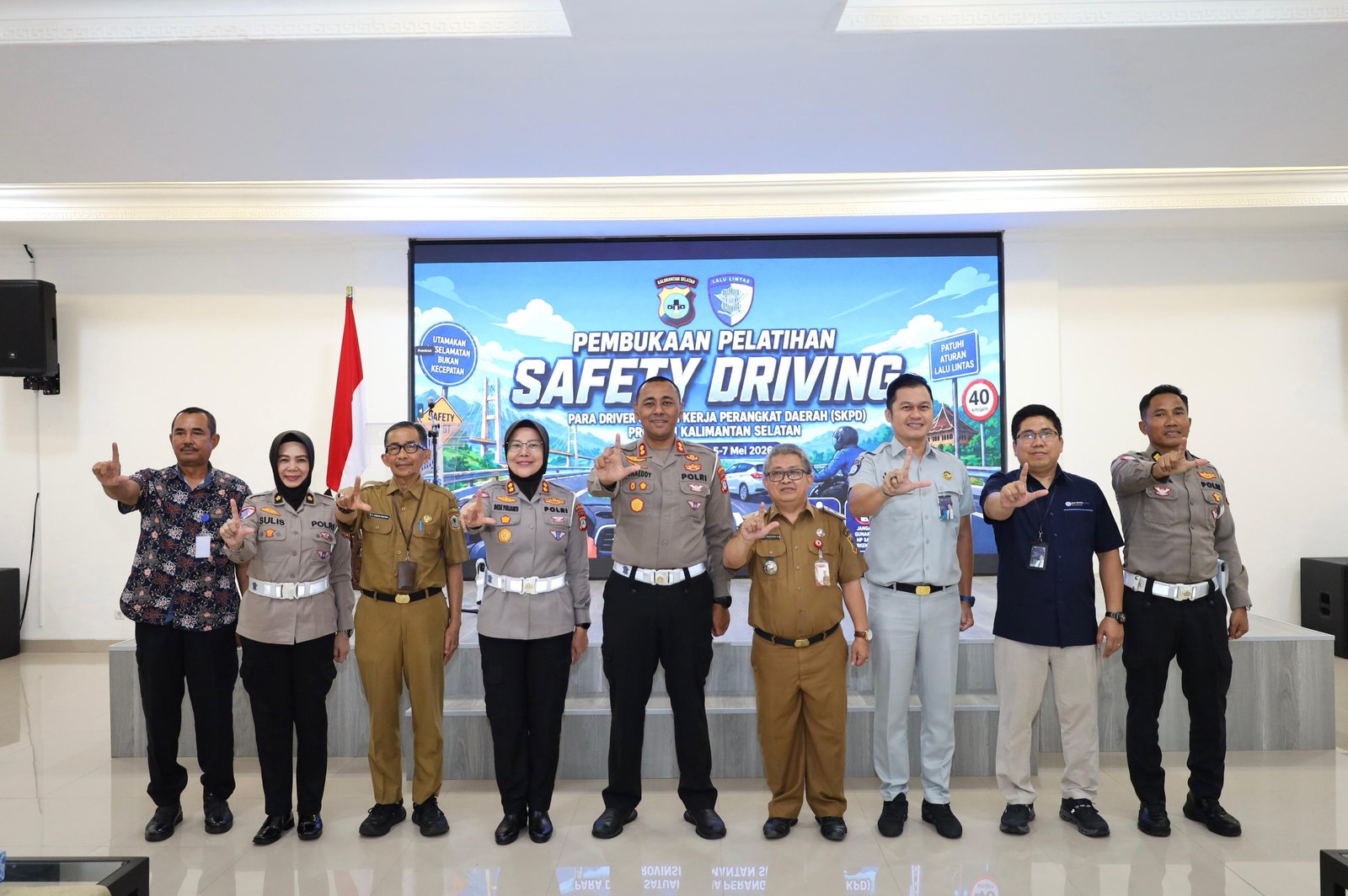 Jasa Raharja Kalsel Dukung Pelatihan Safety Driving, Bangun Budaya Keselamatan Berkendara