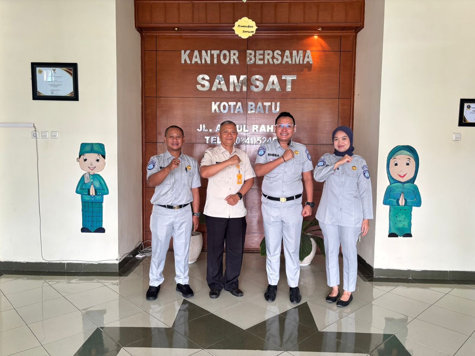Jasa Raharja Cabang Malang dan Polresta Malang Kota Edukasi Pelajar Lewat Safety Campaign dan PPKL di SMK Muhammadiyah 2 Malang