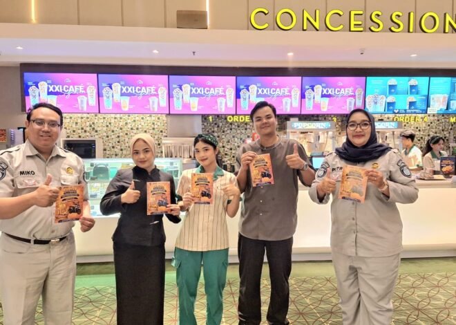 Wujud Negara hadir, Jasa Raharja Cabang Cirebon Sosialisasikan Gebyar Apresiasi Wajib Pajak Di Cinema XXI CSB Kota Cirebon