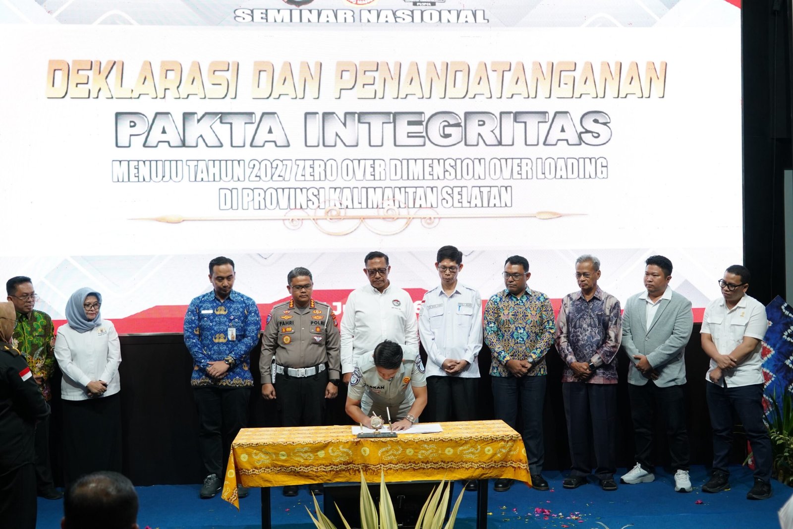 Perkuat Keselamatan Transportasi, Jasa Raharja Kalsel Dukung Zero ODOL Kalimantan Selatan 2027