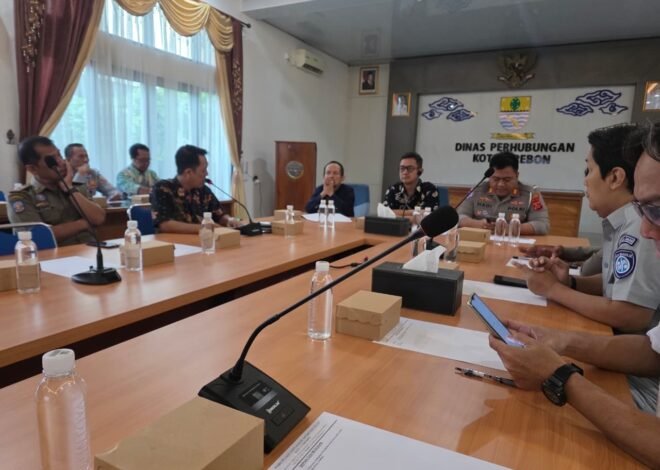 Upaya Peningkatan Keselamatan Lalu Lintas, PT Jasa Raharja (Persero) Cabang Cirebon Gelar Forum Komunikasi Lalu Lintas (FKLL) di Dinas Perhubungan Kota Cirebon