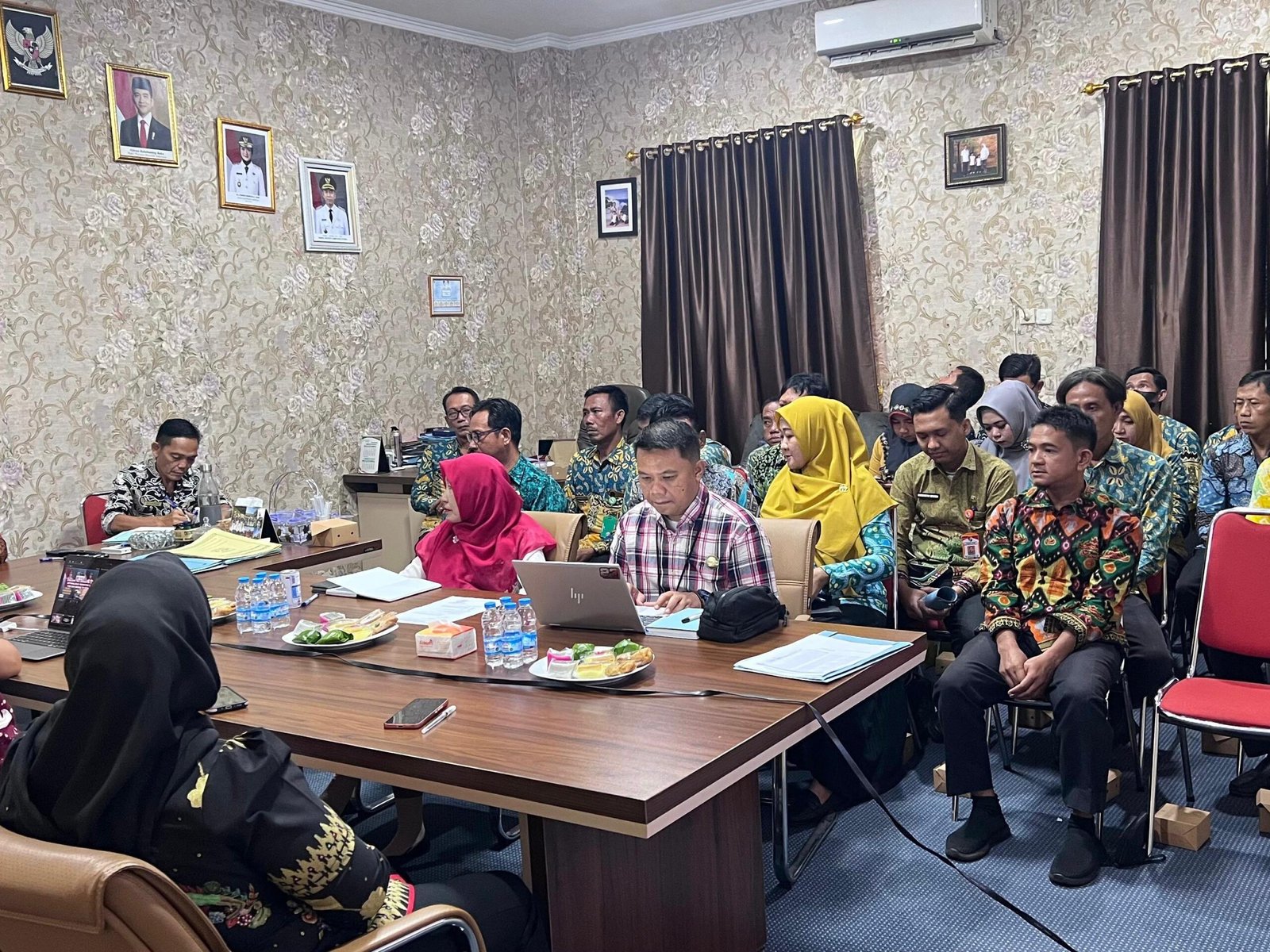 Jasa Raharja, UPTD Samsat Kotabumi, dan Bapenda Lampung Utara Bahas Strategi Optimalisasi Penerimaan PKB, BBNKB, dan SWDKLLJ