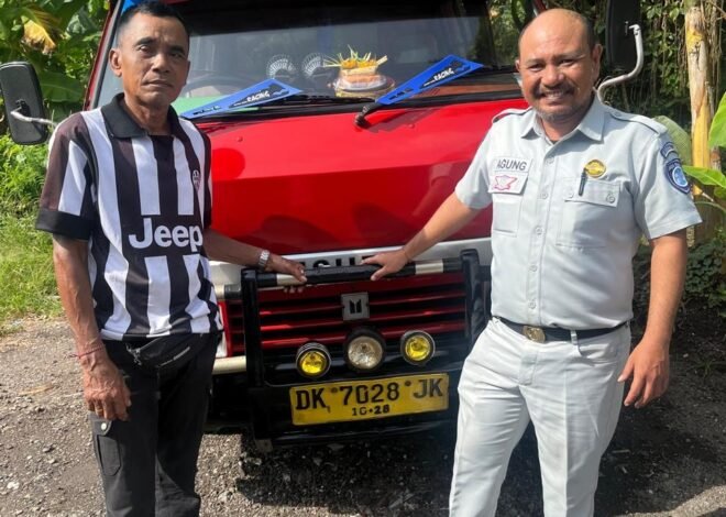 Hadir Menyapa Pelaku Angkutan Pedesaan, Jasa Raharja Bali Tingkatkan Edukasi dan Perlindungan