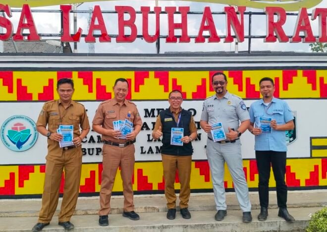 Jasa Raharja dan UPTD Samsat Sukadana Gencarkan Sosialisasi Program Keringanan Pajak di Pasar Labuhan Ratu
