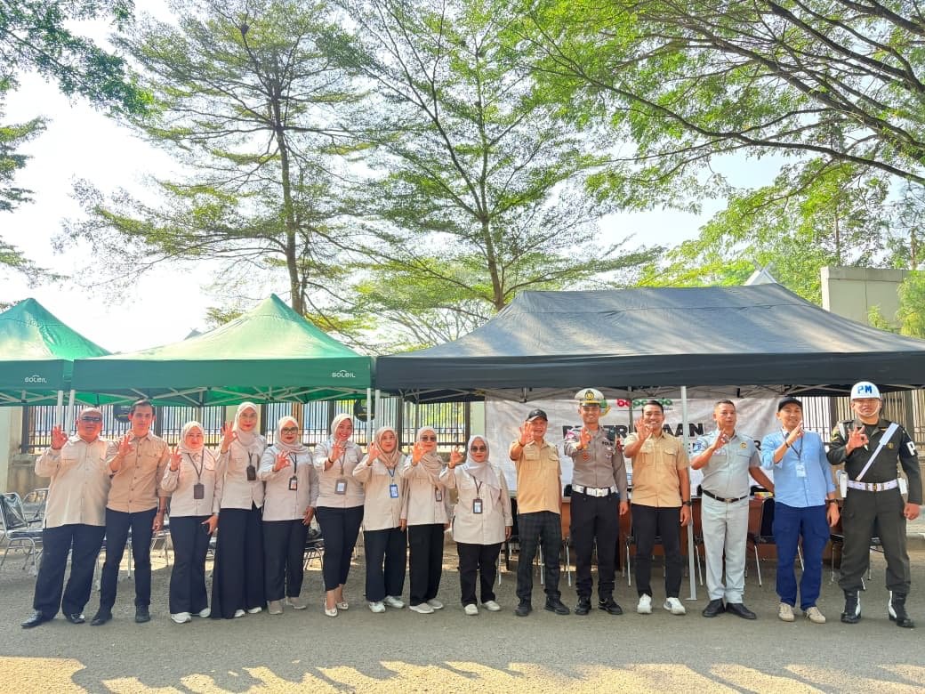 PT Jasa Raharja (Persero) Kanwil Utama Jawa Barat Bersama Tim Pembina Samsat Sumedang Gelar Operasi Gabungan di Pusat Pemerintahan Sumedang