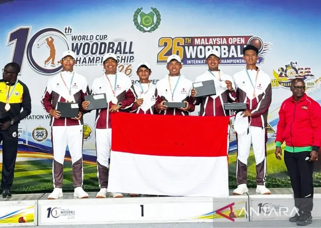 Indonesia Juara Umum Piala Dunia Woodball 2026 di Malaysia