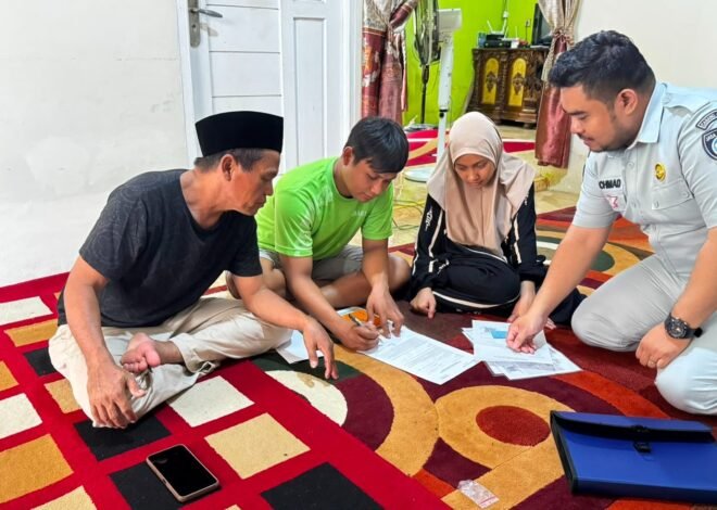 Respons Cepat Jasa Raharja Kalbar, Mobile Service Lakukan Survei Ahli Waris Korban