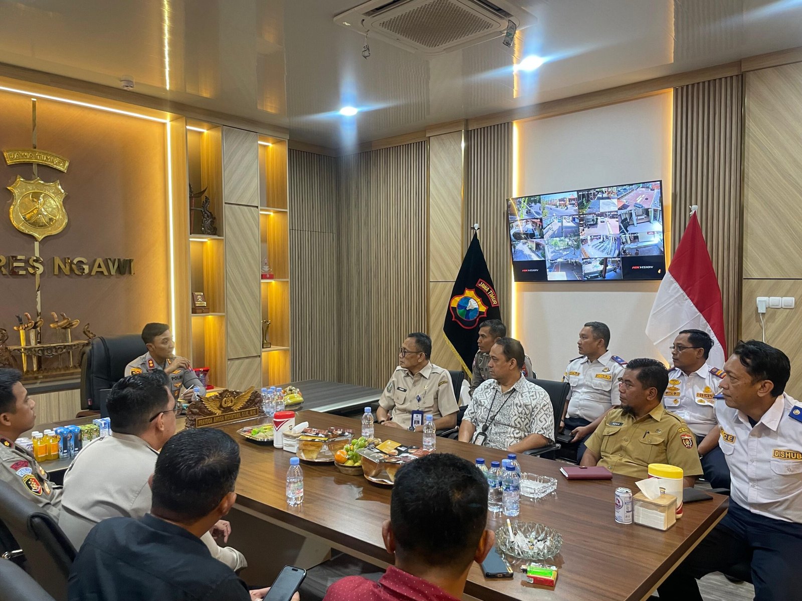 Sinergikan Program, Jasa Raharja dan Tim Pembina Samsat Ngawi Melaksanakan Koordinasi Melalui FKLL