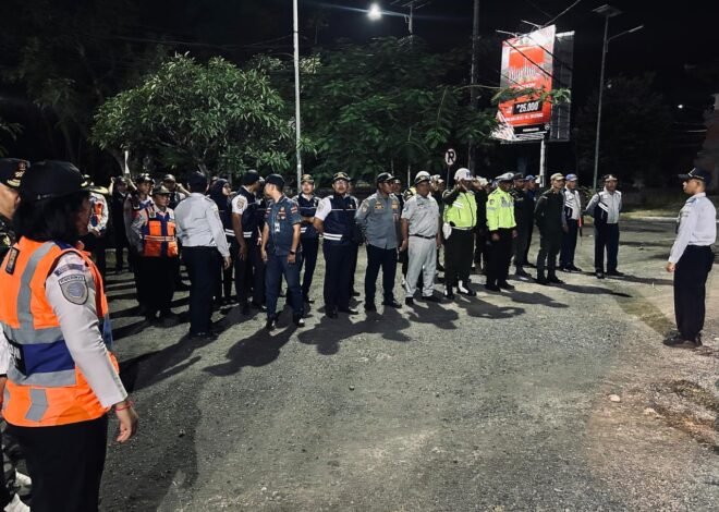 Jasa Raharja Singaraja bersinergi Penegakan Hukum Angkutan Barang di UPPKB Cekik, Jembrana