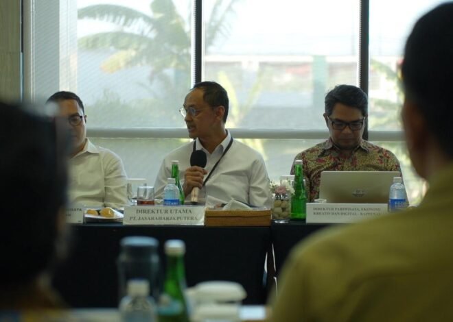 Perkuat Tata Kelola Risiko Pariwisata, Jasaraharja Putera Hadir dalam RapatKoordinasi Penanganan Pasca Kebakaran Desa Adat Sade