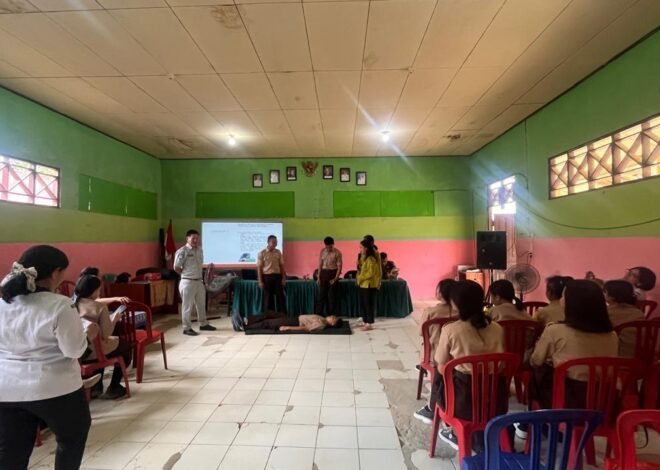 Jasa Raharja Kalteng Bekali Pelajar SMKN 1 Kuala Kurun dengan Pelatihan PPGD