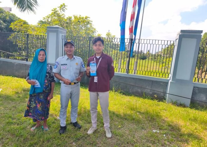Jasa Raharja NTB Gencarkan Sosialisasi Pemutihan melalui Pembagian Flyer di Praya