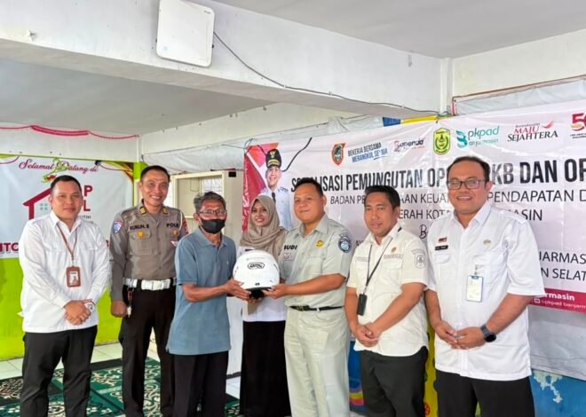 Tim Pembina Samsat Banjarmasin II Gandeng RT/RW dan LPMK Sosialisasikan Opsen dan Diskon Pajak