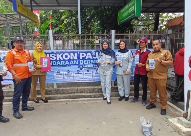 Ajak Warga Manfaatkan Diskon Pajak Kendaraan Jasa Raharja Tangerang UPT Serpong Sosialisasi di Stasiun Rawa Buntu