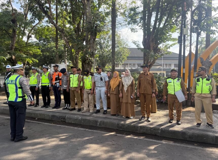 Operasi Gabungan Tim Pembina Samsat Mataram, Jasa Raharja NTB Dorong Kepatuhan Pembayaran PKB dan SWDKLLJ