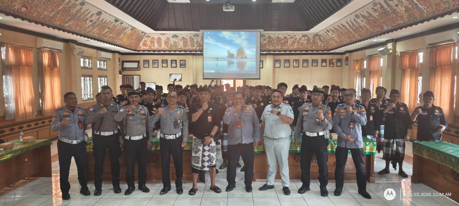 Pecalang Abiansemal Dibekali Edukasi Keselamatan, Jasa Raharja Dorong Peran Aktif Jaga Tertib Berlalu Lintas