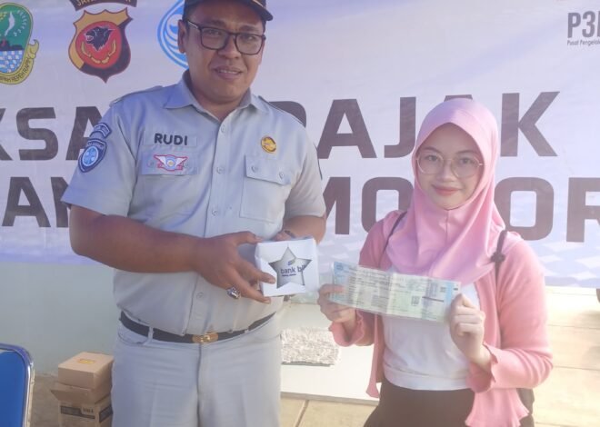 Apresiasi Wajib Pajak Taat Dalam Operasi Gabungan di Kecamatan Cijeungjing Kabupaten Ciamis