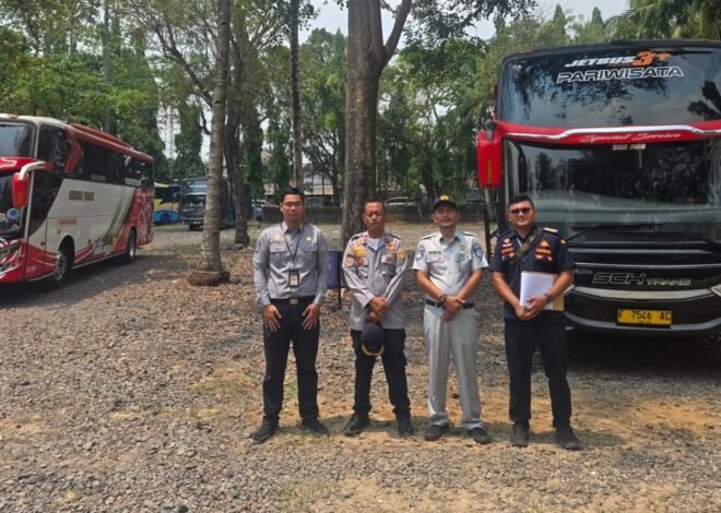 Kawal Keselamatan Wisatawan, Jasa Raharja Bersama Ditjen Hubdat dan BPTD Kelas II Banten Gelar Rampcheck di Pantai Lagundi Anyer