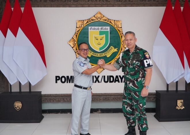 Jasa Raharja dan POMDAM IX/Udayana Bahas Langkah Bersama Wujudkan Keselamatan Berkendara