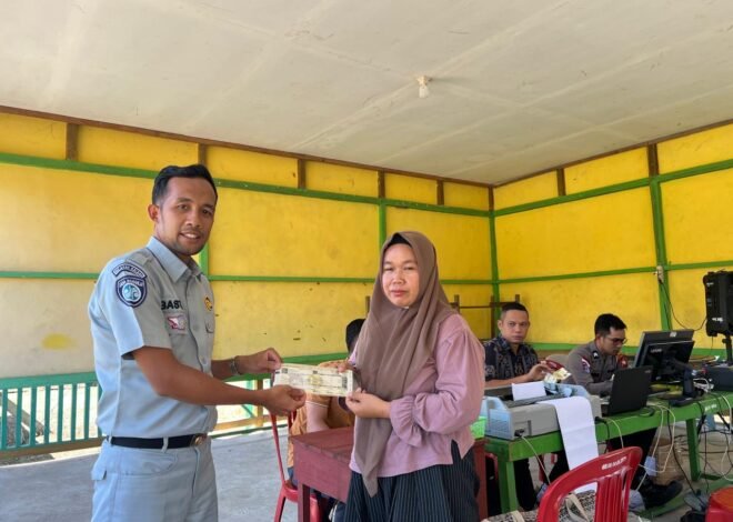 Jasa Raharja Sintang Dukung Samsat Gokatan, Dekatkan Pelayanan Kendaraan Bermotor bagi Warga Kapuas Hulu
