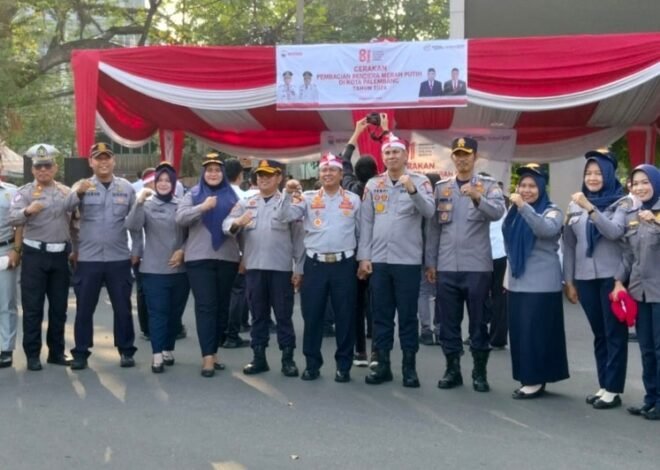 PT Jasa Raharja (Persero) Kantor Wilayah Sumatera Selatan Hadir menghadiri kegiatan Safety Campaign “Keselamatan Simpatik” Bersama Forkopimda Kota Palembang
