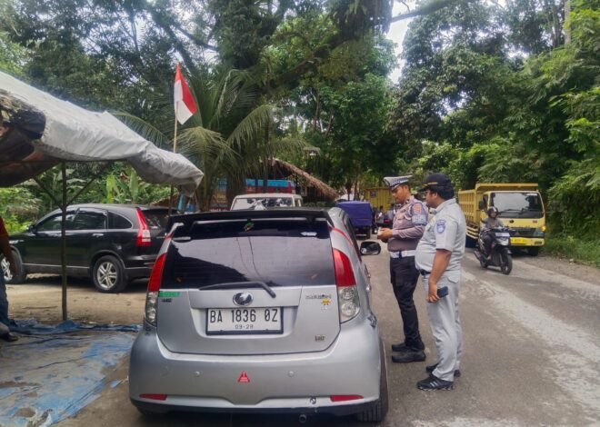Jasa Raharja Sumbar Bersama Tim Pembina Samsat Gelar Razia Gabungan di Padang Pariaman