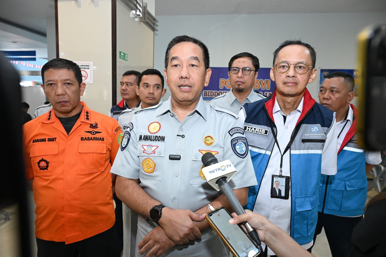 Pastikan Pelayanan Maksimal, Direksi Jasa Raharja Tinjau Korban Kebakaran KM Mutiara Sentosa II