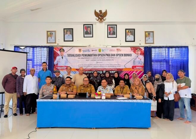Tim Pembina Samsat Banjarmasin II Dorong Kepatuhan Pajak melalui Edukasi Berbasis Kelurahan