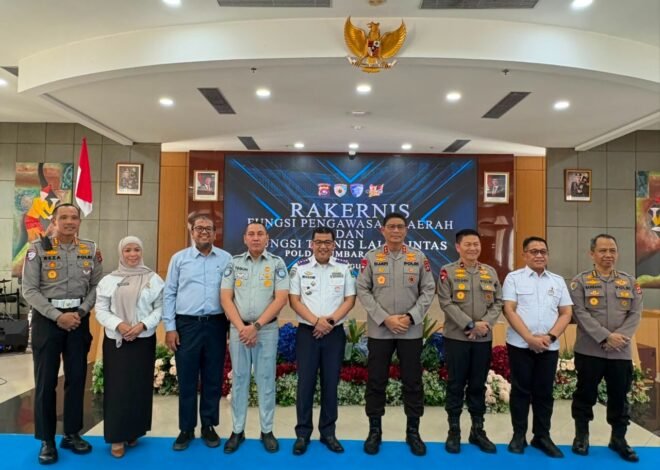 Jasa Raharja Sumbar Perkuat Sinergi dengan Ditlantas Polda Sumbar dalam Rakernis Fungsi Lantas 2026