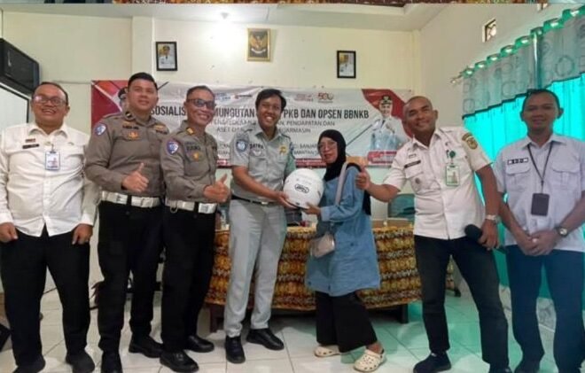 RT dan RW Basirih Selatan Jadi Mitra Tim Pembina Samsat Banjarmasin I Sebarkan Informasi Pelayanan Samsat