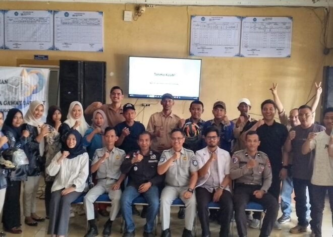 Jasa Raharja Lahat Gelar Pelatihan PPGD di Desa Cinta Kasih, Muara Enim