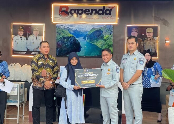 Jasa Raharja Kalsel Serahkan Hadiah Emas Gebyar Panutan PKB 2026 kepada Wajib Pajak Terpilih