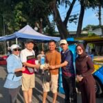 PT Jasa Raharja Bersama Tim Pembina Samsat Provinsi Sumsel Dukung Kegiatan Car Free Day di Kota Palembang